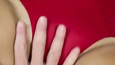 POV Petit ami Me bander les yeux puis laisser Ami Surprise Me baiser Creampie Amateur - 2 image