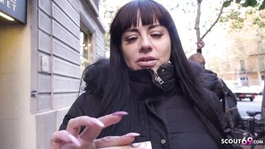 GERMAN SCOUT - ROUGH ANAL SEX PICKUP CASTING FOR CURVY BIG BOOBS MILF DAMARIS - 2 image