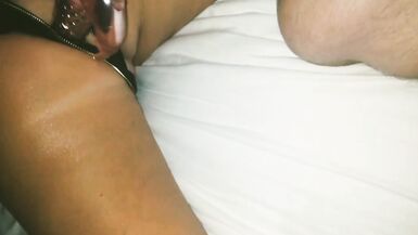 Creampie in Sexy Tied up Cheating Slut Wife in Hotel Room - 2 image