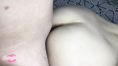 Doggy Style Fuck mit Slow Motion Cumshot auf Arsch - 2 image