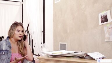 Stepmom Sarah Vandella helps on Gizelle Blanco - 2 image