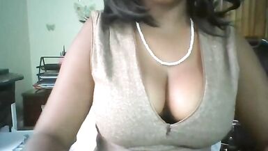 Ebony woman Macy with big tits on workplace - 3 image