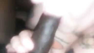 Hooded BBW Wife Sucks Random Stranger BBC first one she Wont know till next Scene - 3 image