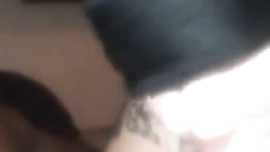 Hooded BBW Wife Sucks Random Stranger BBC first one she Wont know till next Scene - 4 image