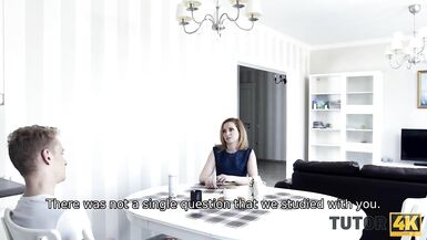 TUTOR4K after Exam Angry Guy has Nasty and Hard Sex with Pretty Tutor - 2 image