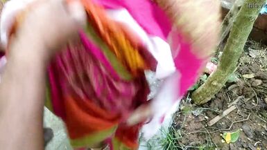 bestever outdoor public backyard doggy xxx fuck cum on boobs