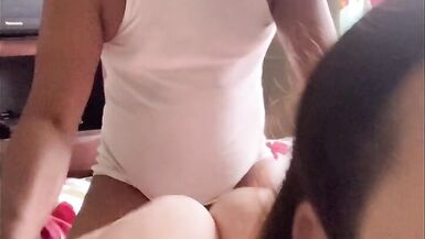 Gummie Cami Big Ass Gets BBC Wet From The Back - 2 image