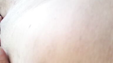 Bbw femdom gf gives sexy footjob, sexy feet toes bottomless - 5 image