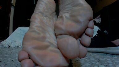 I Show you my Soft Feet while I Watch TV! Enjoy It!!