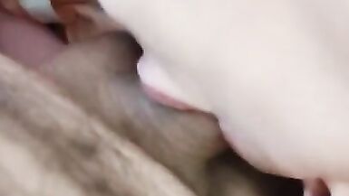 Macro - very Close-up Blowjob - 2 image