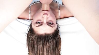 Up-side down Blow Job & Cum in Face - 3 image