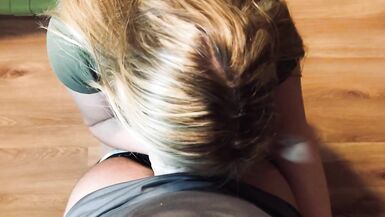 Stupid Slut Cum in Mouth - 2 image