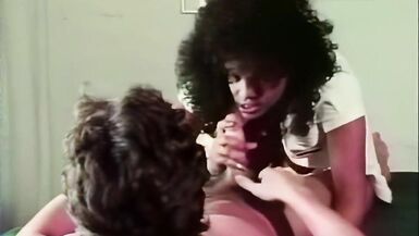 Je T'Aime, hairy black nurse with huge boobs, upscaled to 4K - 4 image