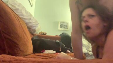 Unedited Fuckfest while Smoking Cums on my Face