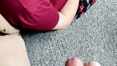 Stepmom Lets Bored Stepson Cum on her Shirt since its Laundry Day - 3 image