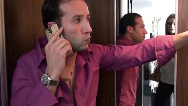 MARIE CLARENCE in black stockings gets fucking hard - 2 image