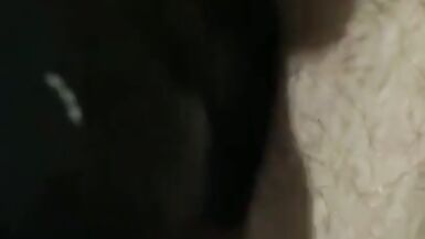 Fucking my Wet Pussy with a Big Black Dildo - 4 image