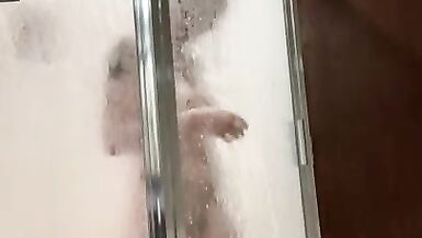 Hotel Stand up Shower MILF Loves to Show off - 3 image