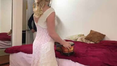 My stepdad's best friend cums inside me!