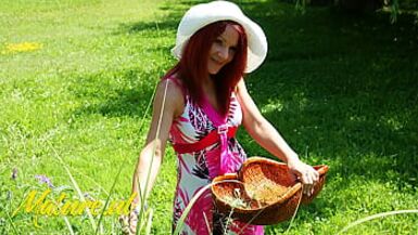 Mature Redhead Creampied In Public By Her Neighbor