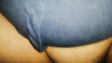 Horny fat mom with big natural tits and fat ass blows, sucks - 5 image