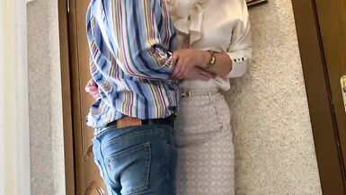 The teacher came to the student and got a dick in his mouth (Alina Tumanova)