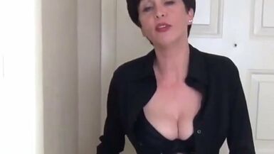 Next Door Cougar Cums Over For a Blowjob - 1 image