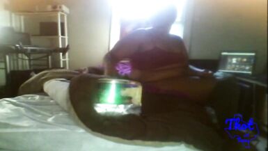 Thot in Texas - Threesome Creampie Ebony Big Ass Unicorn BBW加入Ebony Couple - 5 image