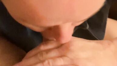 Blonde BBW MILF Cheating Blowjob with Lover