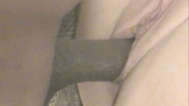 Amateur Bondage MILF gives us Double Barrel Blowjob before we Fuck and Creampie her Balls Deep - 2 image