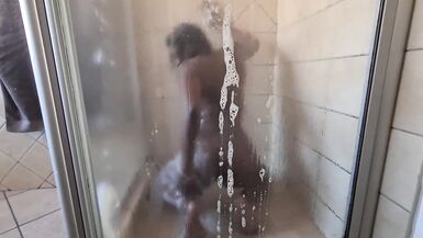 Desi Girl Giving himself a Sexy Slutty Shower. - 4 image