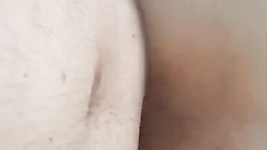 Portuguese mature couple, ass and pussy crampie. - 5 image