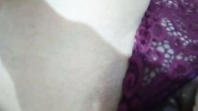 Latin Woman Masturbating with her new Dildo - 5 image