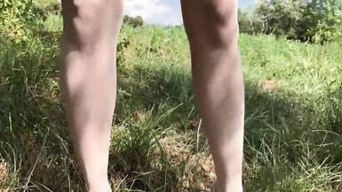 Summer Day Pussy Flashing