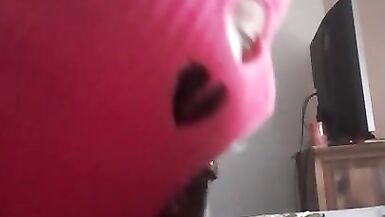 Ski Masked Red Head Sucks BBC