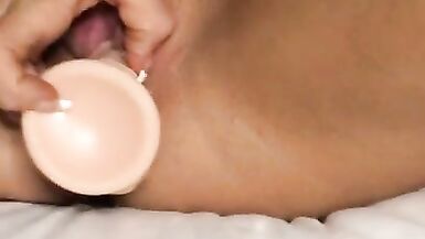 Hot Wife Masterbation for her Boy Toy - 6 image