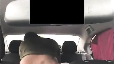 Hot Ebony MILF Creaming on BBC and Gets Throatpie in her Car - 14 image