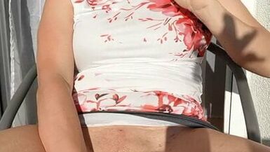 !!!Squirts EXTREME !!! - Défi extérieur ! !! - 1 image