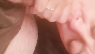 Sucking my Boyfriends Hard Cock and Swallow his Cum - 3 image