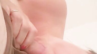 Sucking my Boyfriends Hard Cock and Swallow his Cum - 6 image