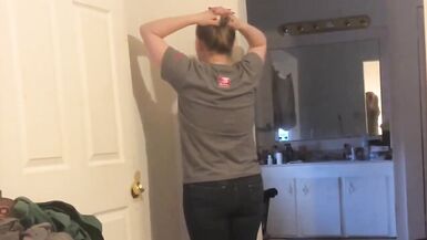 Fessée Otk et longue période de larmes au coin de la rue pour la vilaine dame