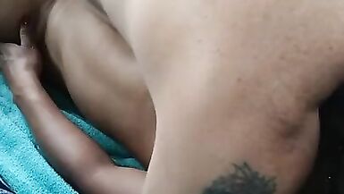 Bareback. Latina doggystyle cumshot - 13 image