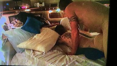 Texas tattooed teacher cum dumpster doggy style - 1 image