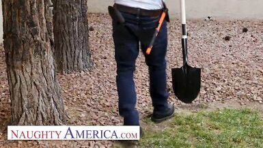 naughty america - step-mom dana dearmond plays with her sons friend - 2 image