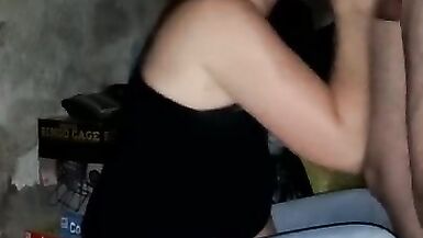 Getting my Dick Suck from this Woman that needs Money really Bad