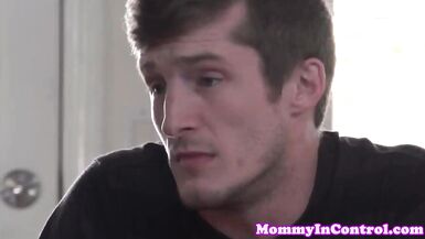 Busty stepmom cumswapping with teenage brat - 2 image