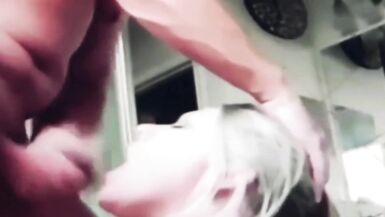 When I Catch Inexperienced Guy Jerking off in my Room and i help him Cum! - 11 image