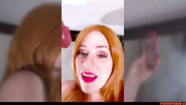 Three different Views of Milking Table Cumslut with Selfie Angle - Swallowing his Load and Teasing - 11 image