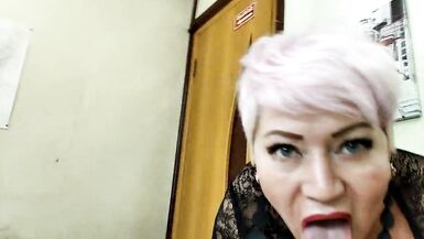 Mature russian slutwife and her funny holes... ))