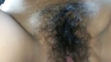 Rose Latina Bareback wet hairy Pussy